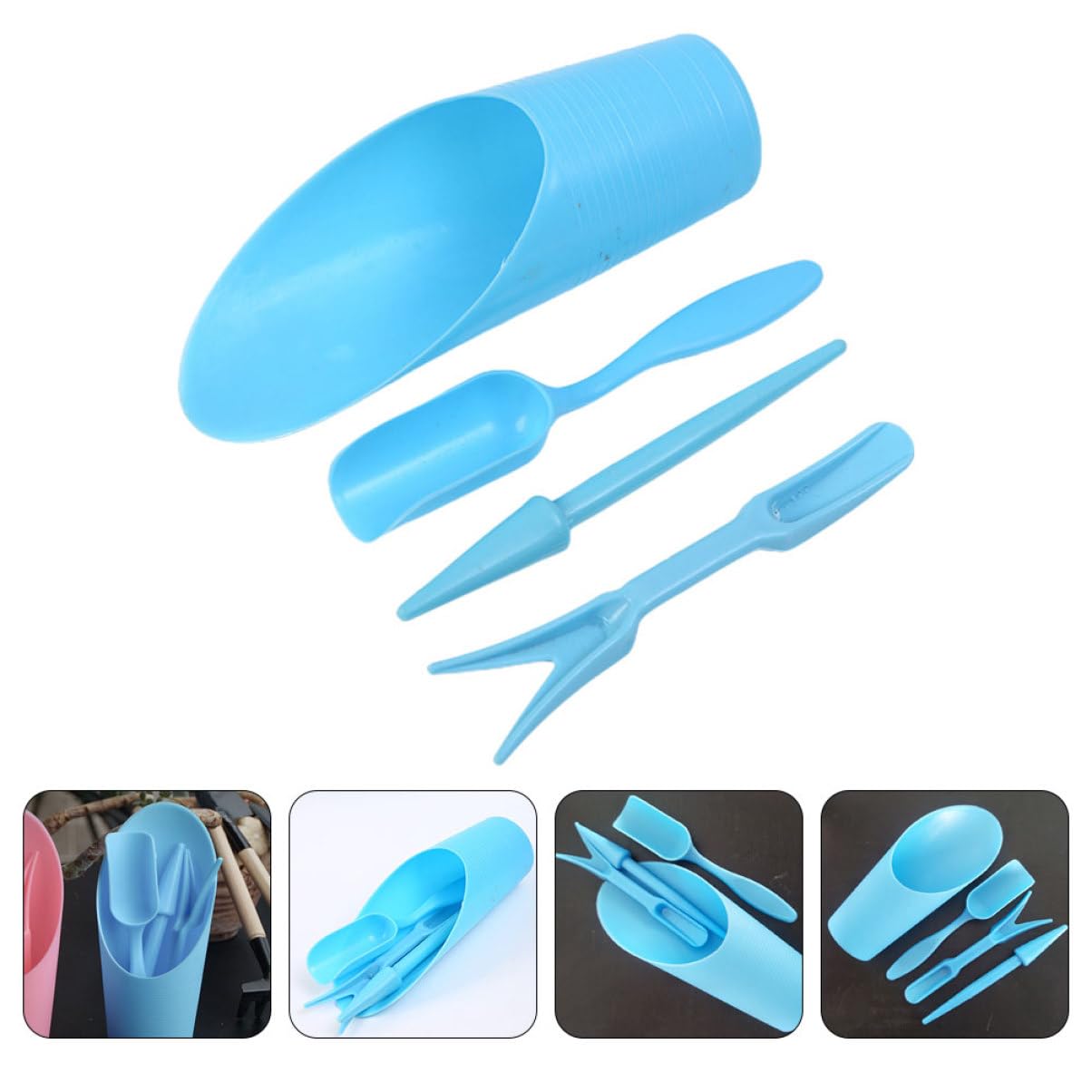 Pá de balde durável de plástic - Bonsai Garden Tools avaliação e preço